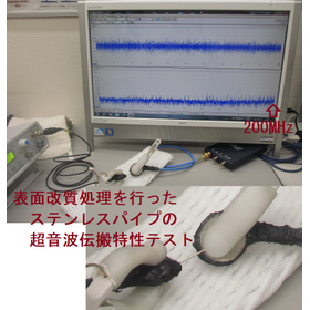 Technology for achieving ultrasonic propagation conditions above 900 MHz.