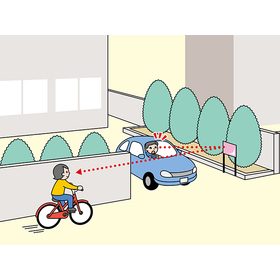 FF mirror free-standing embedded type that can be installed in places without walls.