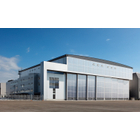 We offer storage hangar doors that allow for a wide opening while enabling speedy opening and closing, as well as large doors and large swing doors. We propose large and specialized opening doors for aircraft hangars, vehicle bases, shipyards, power plants, and waste treatment facilities.