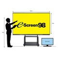 98インチ大型モニタ『e-Screen