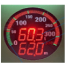 ジブクレーン用大型表示計について