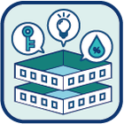 3D K-Fieldによる「モニタリング」機能について、ご紹介いたします。

【機能概要】
　3D K-Fieldでは3Dモデル上（建物・都市など）にセンサやカメラから取得した情報
　を表示する事が出来ます。モニタリングの表示には、以下の２つのタイプがあります。

　・閾値判定表示
　　センサ値に任意の閾値を設定して、閾値単位で表示を切り替える方式です。
　　例：混雑度の段階表示 / 死活監視 / 注意・警告の表示 / 人の健康状態 
　・実測値表示
　　センサが取得したデータに単位・アイコンを付与して表示する方式です。
　　例：温度 / 湿度 / CO2濃度

【用途】
　建物内の状態をセンシングで可視化する事により、屋内外問わず空間の状態を把握する事が出来ます。
　混雑度の状態表示による利用者の行動変容や設備の状態による素早い初動対応、温湿度を始めとした
　空間情報の可視化により省エネ対策にもご利用が可能です。
