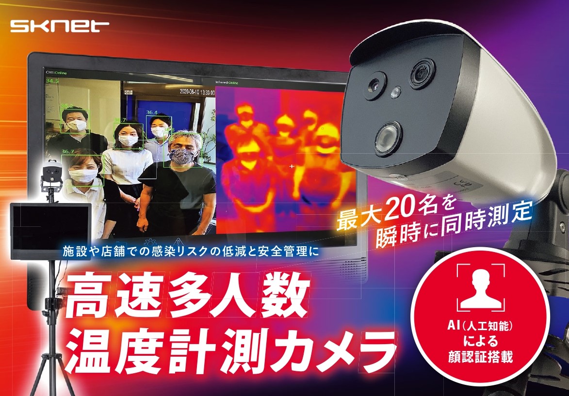 高速多人数温度計測カメラ