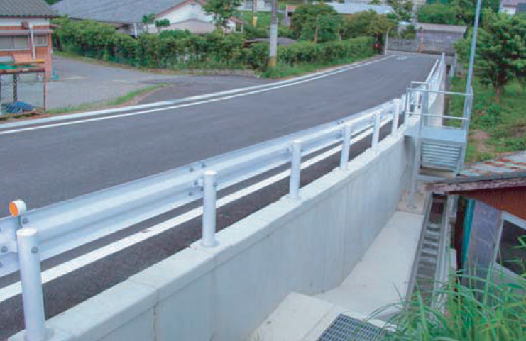 基礎一体型プレキャストL型擁壁『Gr・L型擁壁』