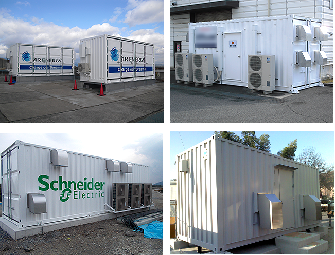 コンテナ納入事例