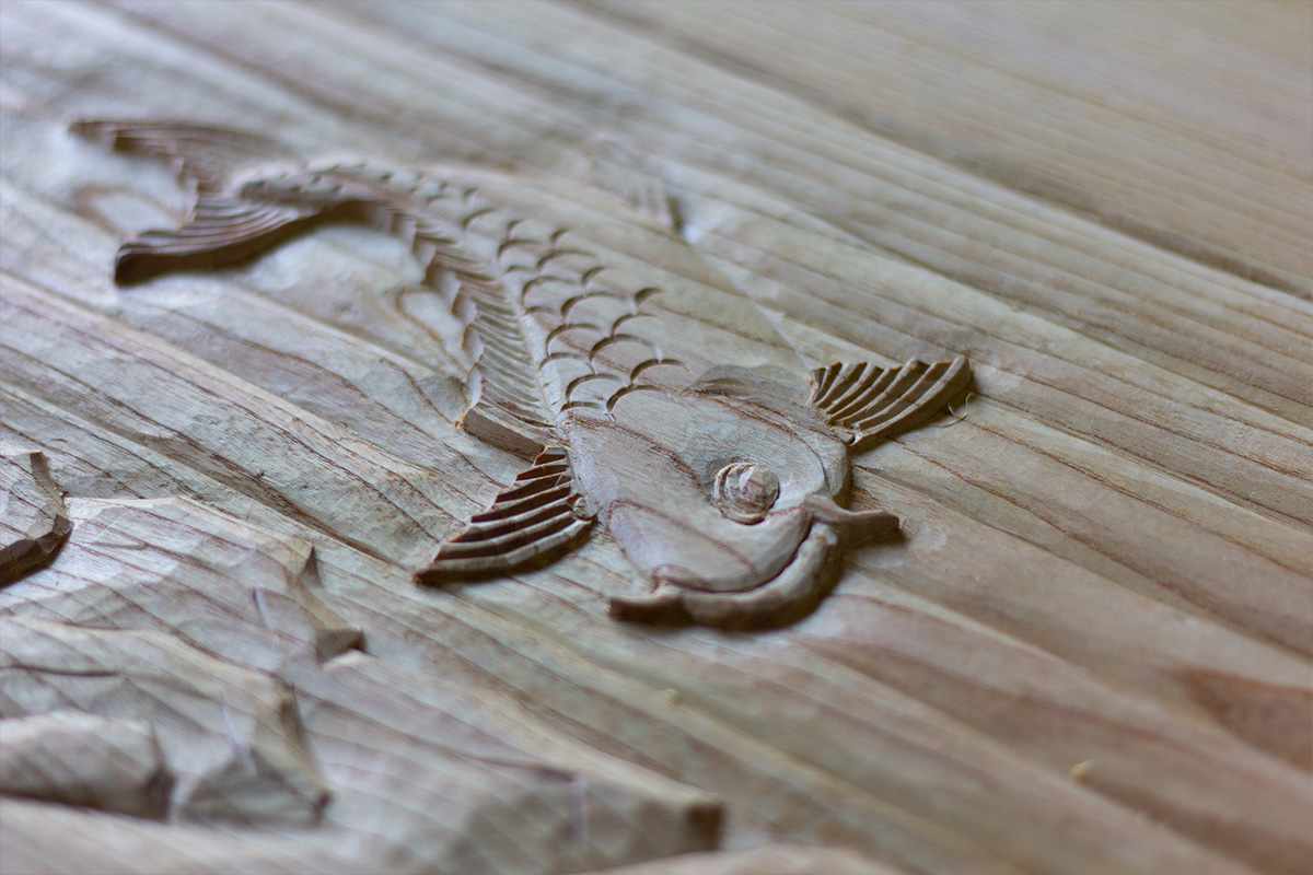 大阪欄間・銘木