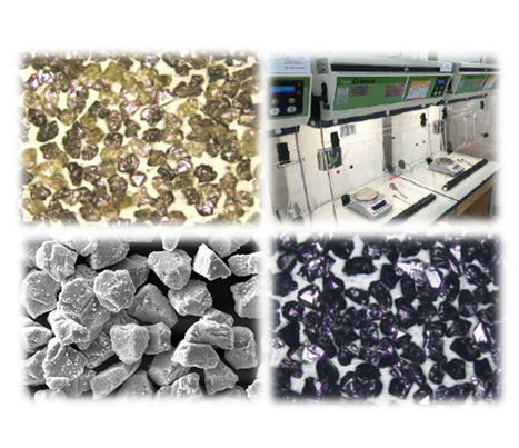 自社検査による確かな品質の合成ダイヤモンド・CBN