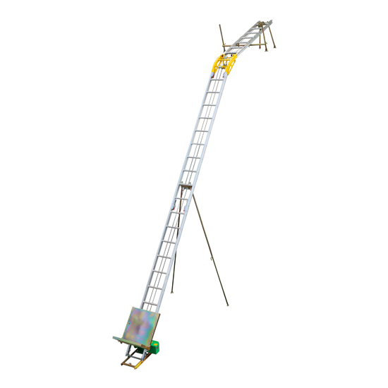 アルミ連結梯子瓦揚機　マイティパワーAL4 