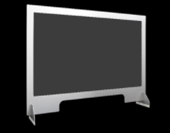 フィルム型パーティション『通音』