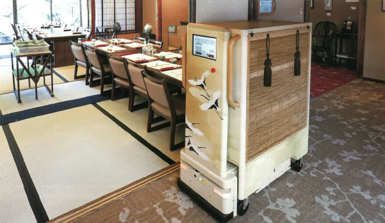 がんこフードサービス株式会社様【自動搬送装置(AGV)導入事例】