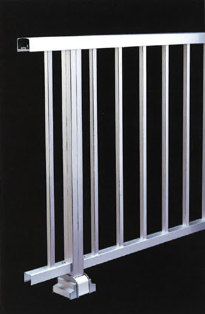 アルミ製墜落防止手すり『スワンアース』