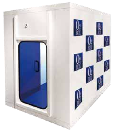 High-pressure oxygen box 