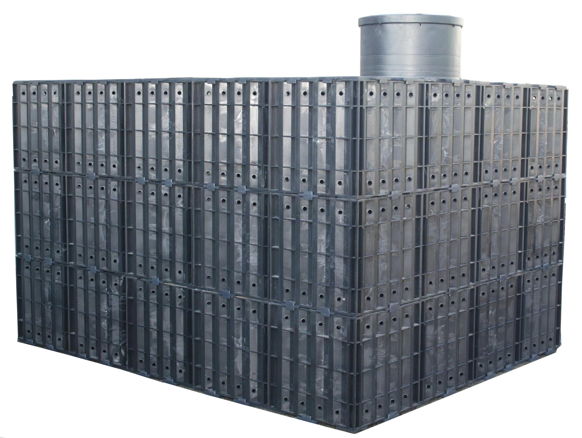 雨水貯留浸透製品『システムパネル』