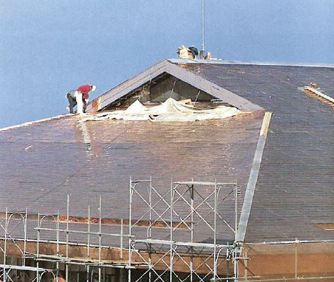 屋根『Doichi Roof W折段葺』