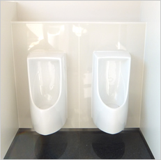 男子用小便器　ウォーターレス　NO-FLUSH URINALS