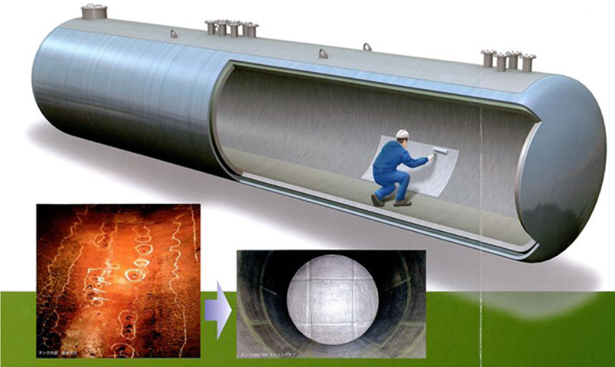 施工技術『FRP内面ライニング』