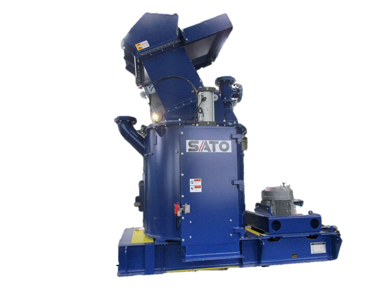 リンクチェーン式破砕機　クロスフローシュレッダ　S-1250W