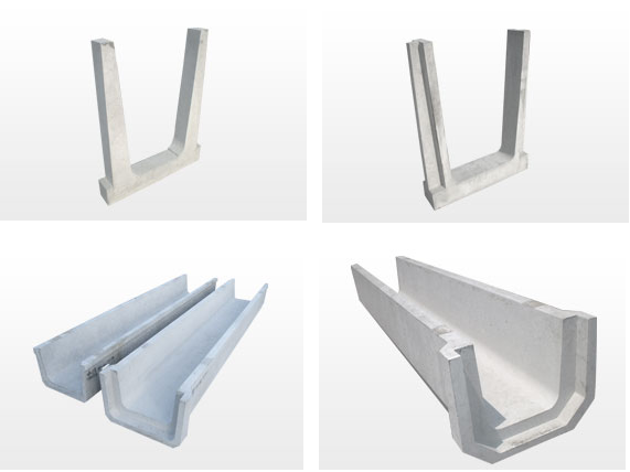 『U型アームI型II型/特殊U字溝/ベンチフリューム』
