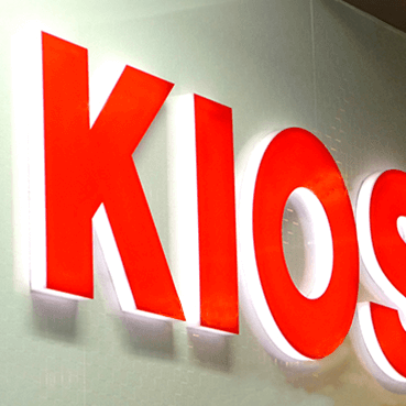 一点ものOKのLEDサイン！アクリルゼロチャンネル正側面発光 | 発研