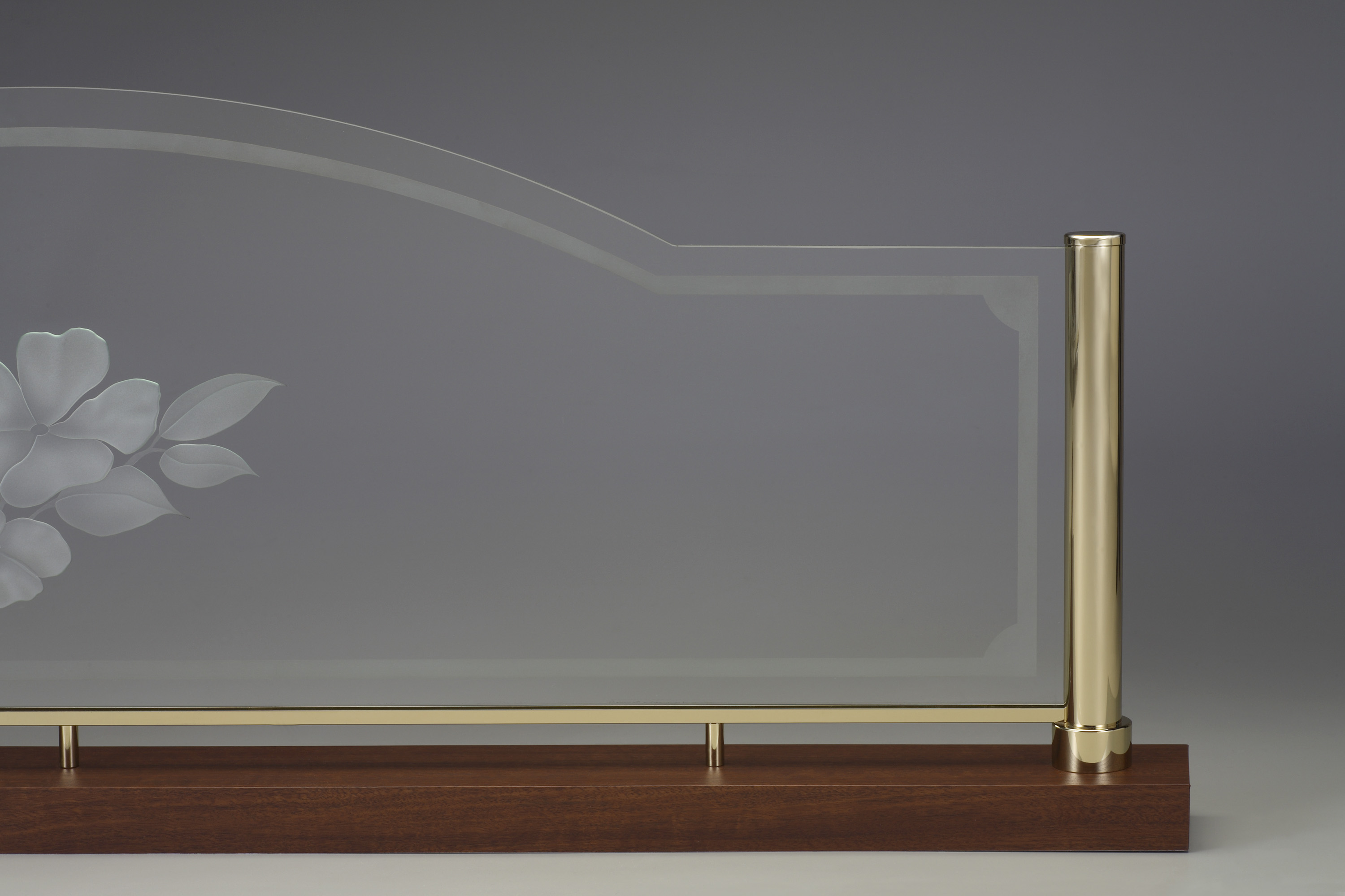 スクリーンポール38　ＡＰ　パーテーション　間仕切り　真鍮金物