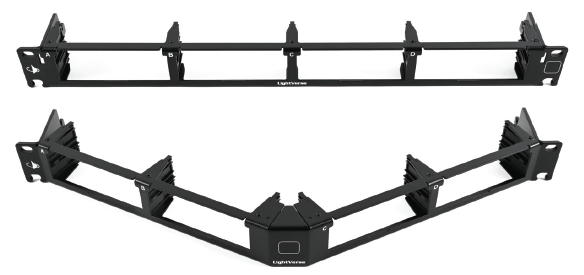 LightVerse メタル/ファイバー コンボパッチパネル