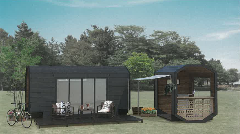 置くだけスモールハウス『LIBERA CABIN Octa』