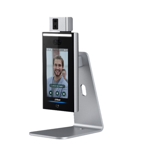 DAHUAタブレット型体温測定機能付き顔認証端末