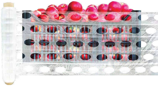 通気性強化ストレッチフィルム『AIRMAXTM』