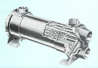 多管式熱交換器（シェル＆チューブ）「ロス型熱交換器」