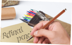 大人の鉛筆