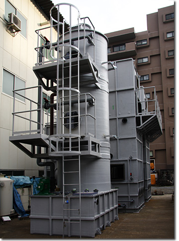 NOx洗浄塔・一般排ガス処理装置