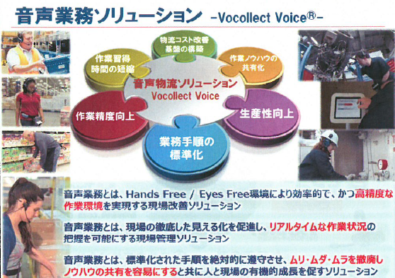 音声物流ソリューション【リアル タイムな作業状況の把握が可能！】