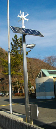 太陽・風力ハイブリッド照明システム『サン・グルーヴ-EH』