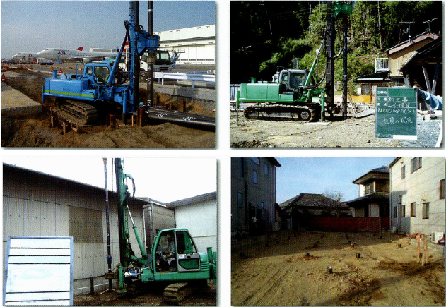 回転埋設鋼管杭『アルファフォースパイル工法』