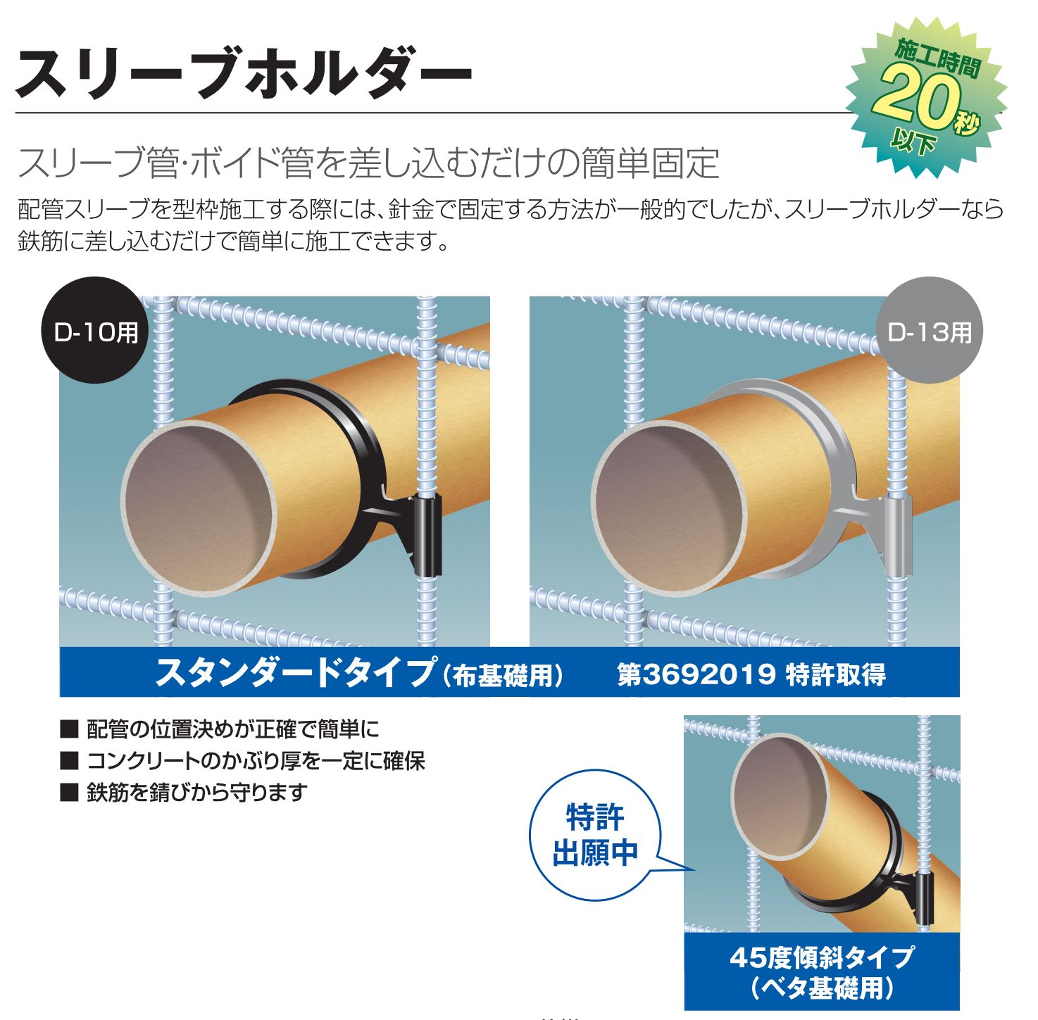 セキスイ スリーブホルダー 積水テクノ成型 | イプロス
