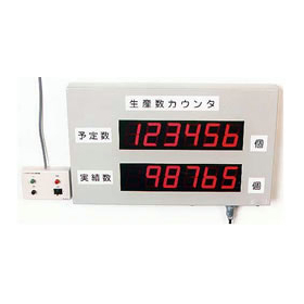 通過生産数カウンター6桁表示／品番　M1333PC-6D