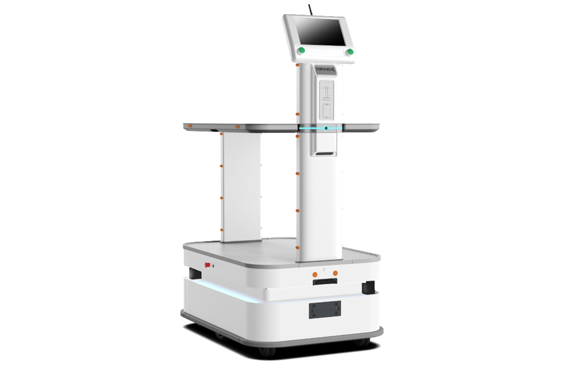 協働型自律搬送ロボット AMR　ForwardX