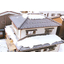 Roof snow melting roof heater