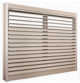 可動ルーバー面格子　ツバーサ