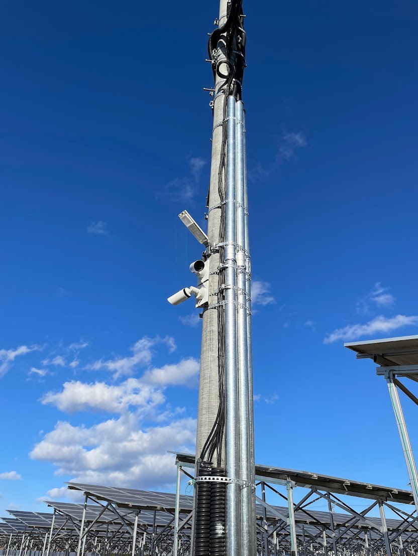 工場敷地セキュリティカメラ＜AI機能付＞