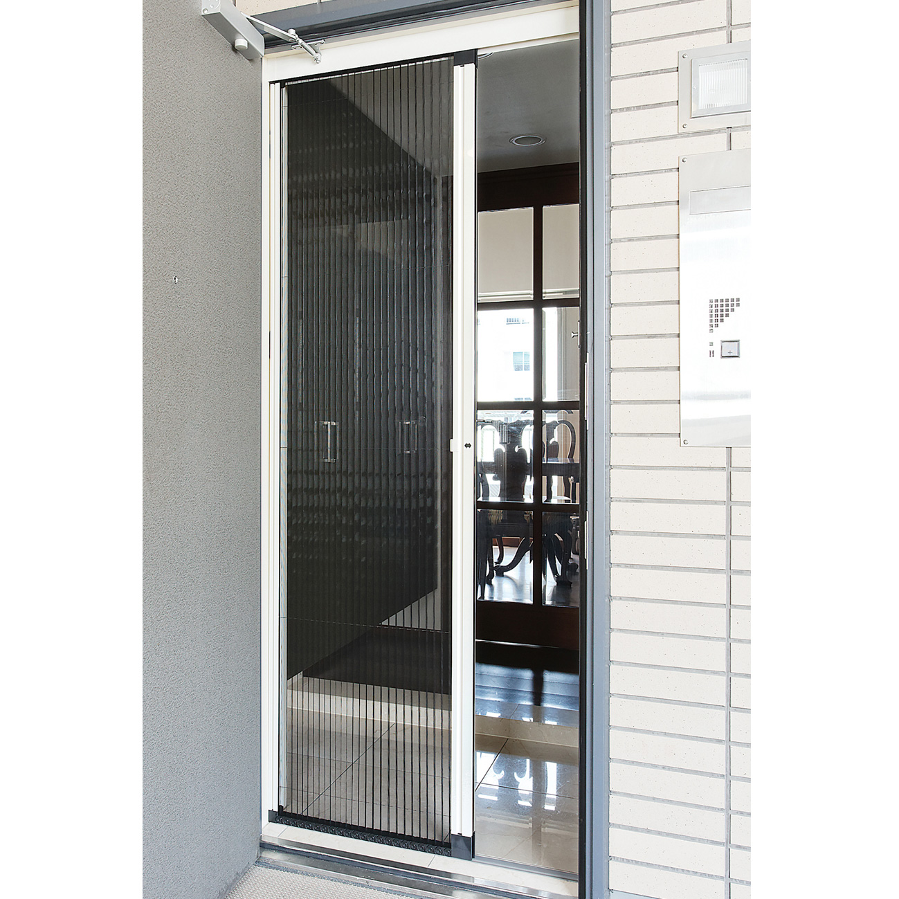 ドア用網戸　侍風