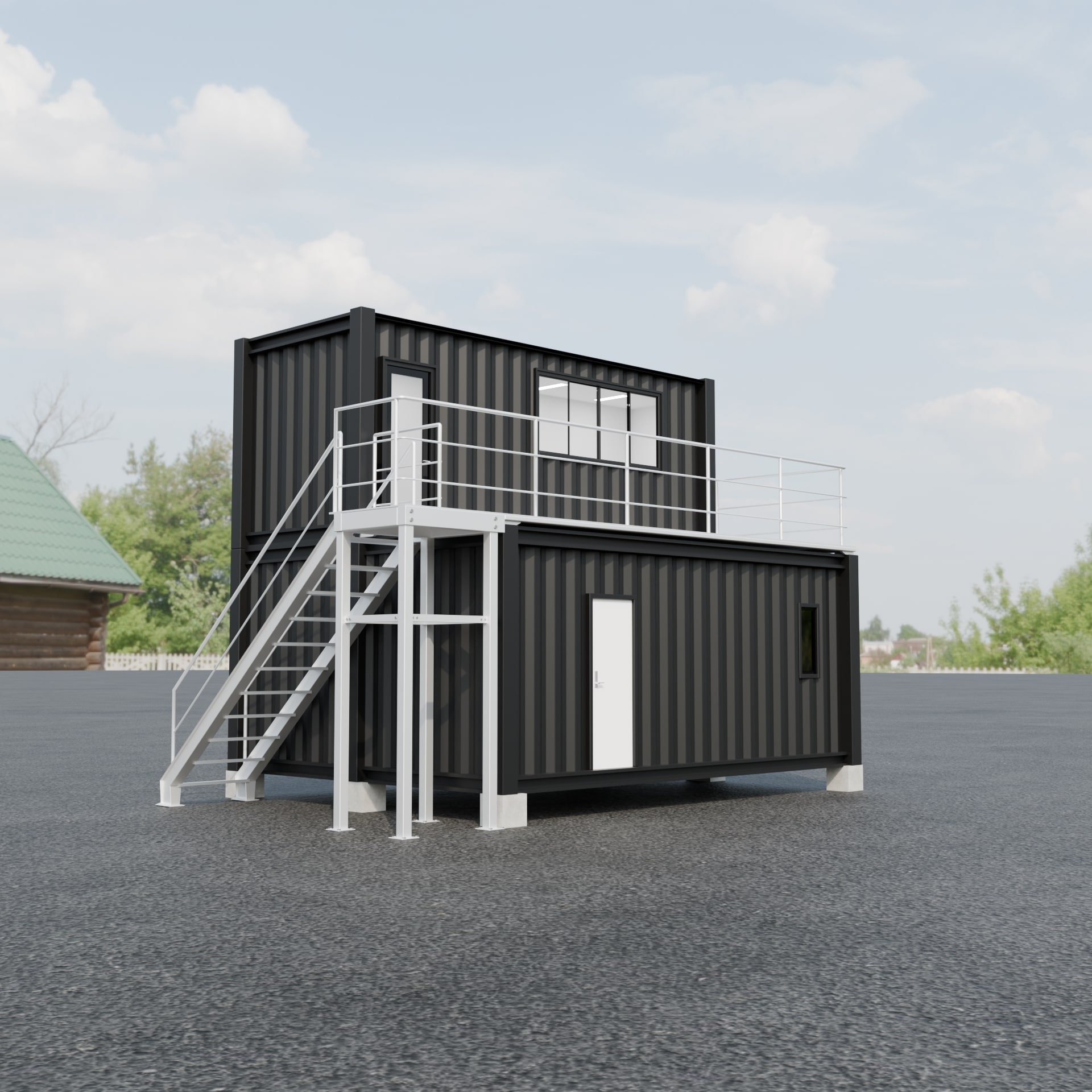 2階建てコンテナハウス アンド | イプロス