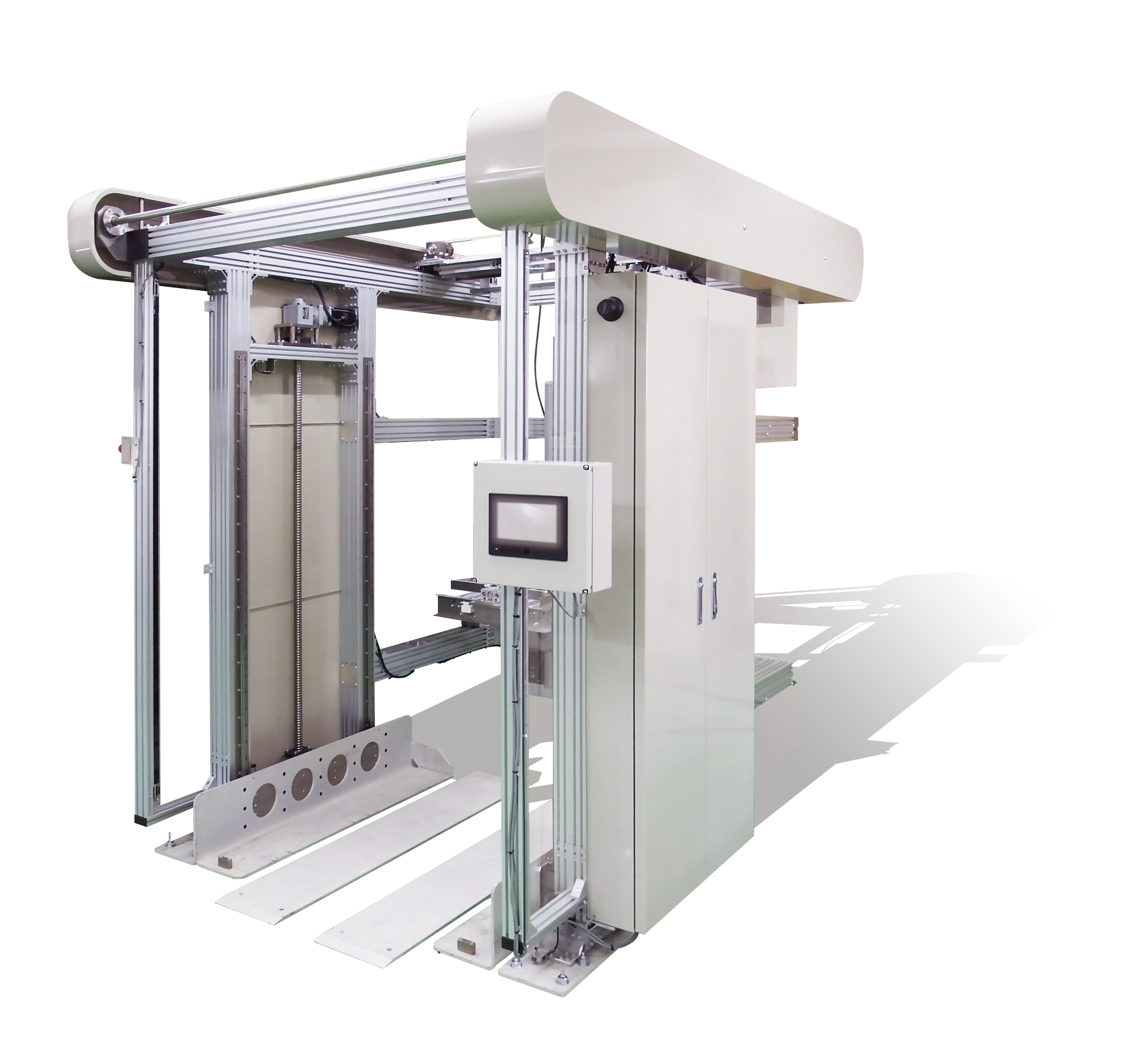 超コンパクトサイズを実現した『極省スペースパレタイザー』