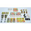 Extruded forming cement board thick material mounting hardware
