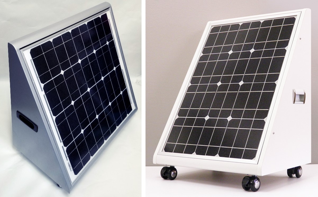 【BCP対策】ソーラー蓄電器 一体型『E-100シリーズ』