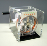 手廻し発電実験模型