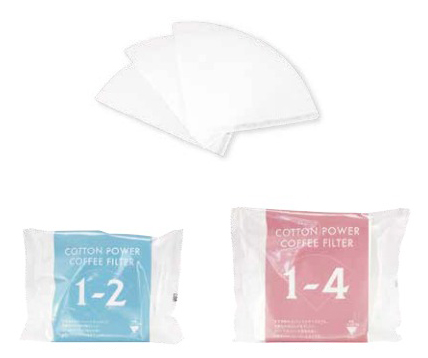 コーヒーフィルター『コットンパワーフィルター』