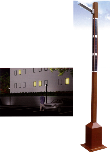 LED照明　『ソーラーLEDポールライト』