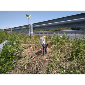 【モニタリング事例】有料道路の盛土法面の監視