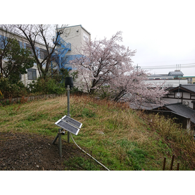 【モニタリング事例】土砂災害特別警戒区域内における急傾斜地の監視
